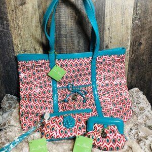 SOLD!! Vera Bradley Take Me With You Tote + Accessories